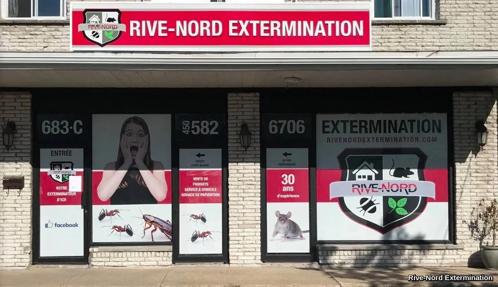 Work shared by Rive-Nord Extermination